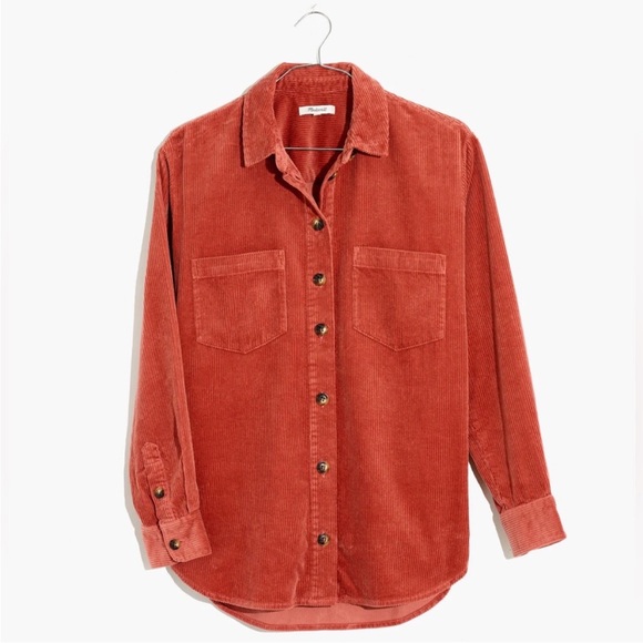 Madewell Sunday Corduroy Shirt Jacket Womens XS - Picture 3 of 8